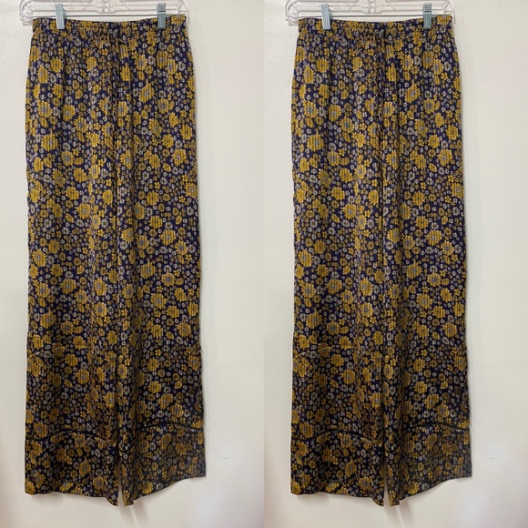 Anthropologie Lost + Wander Sunburt Wide Leg Pants - Picture 1 of 5